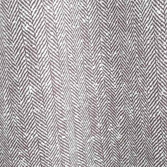 Marshall Field's Country Vintage Tan Herringbone Blazer Pencil 2 PC Skirt Set 8 - Picture 4 of 13